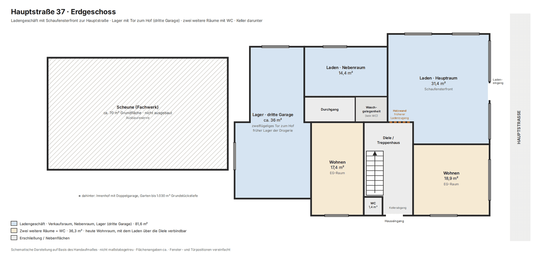 Predaj domu 158 m², pozemok 1.030 m², Hauptstraße 37, Steinbach-Hallenberg, Durínsko Predaj domu 158 m², pozemok 1.030 m², Hauptstraße 37, Steinbach-Hallenberg, Durínsko