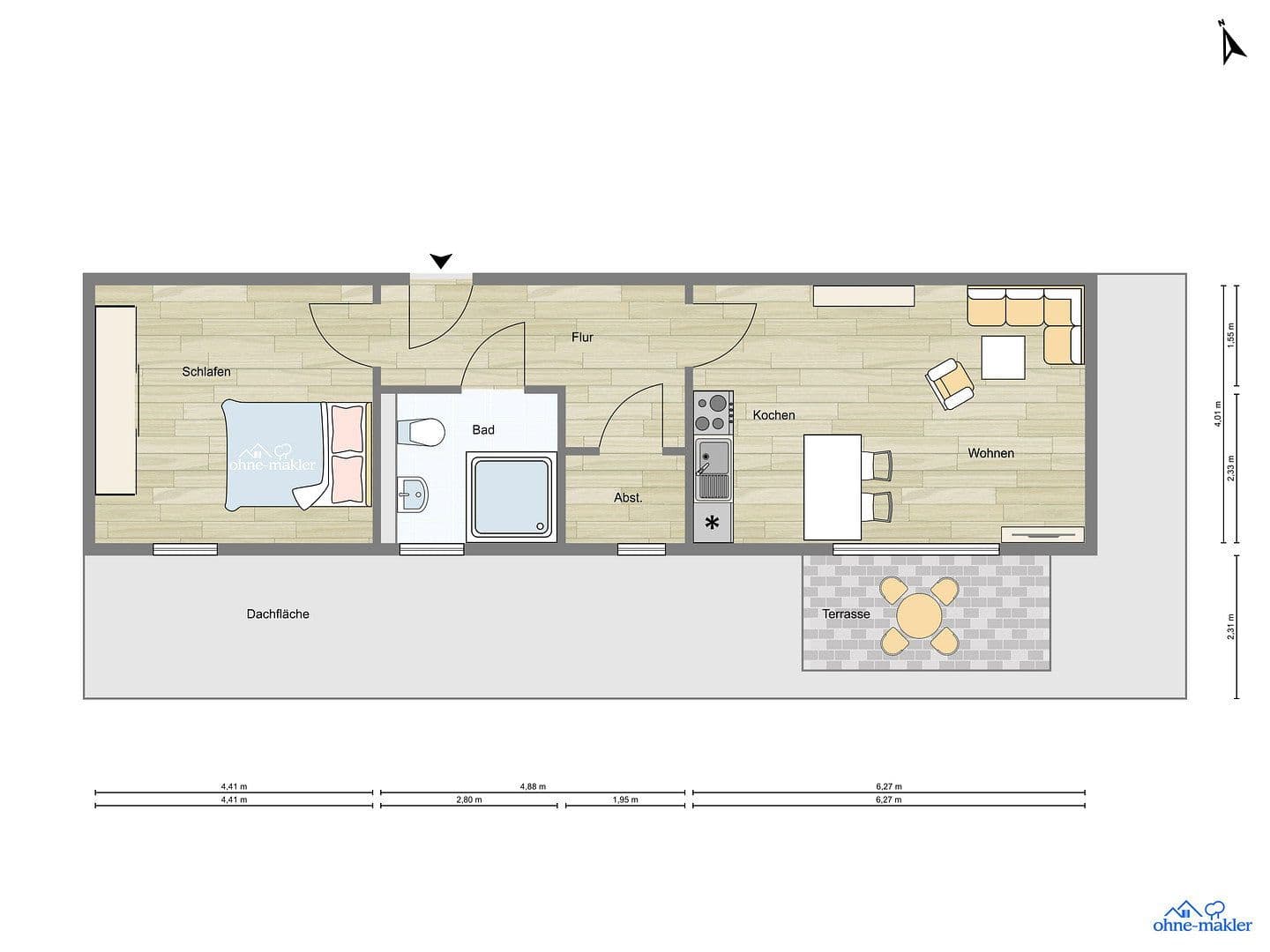 Prenájom bytu 2-izbový 62 m², Schermbeck, Severné Porýnie - Westfálsko Prenájom bytu 2-izbový 62 m², Schermbeck, Severné Porýnie - Westfálsko
