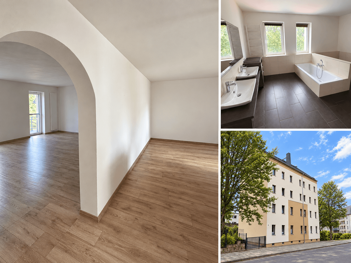 Prenájom bytu 4-izbový 135 m², Rudolfstraße 8, Chemnitz, Sasko Prenájom bytu 4-izbový 135 m², Rudolfstraße 8, Chemnitz, Sasko