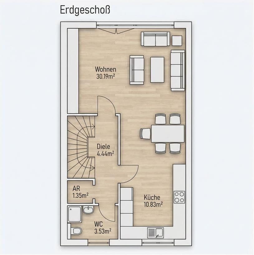 Predaj domu 157 m², pozemok 470 m², Ronsdorfer Str. 12a, Remscheid-Hasten, Severné Porýnie - Westfálsko Predaj domu 157 m², pozemok 470 m², Ronsdorfer Str. 12a, Remscheid-Hasten, Severné Porýnie - Westfálsko