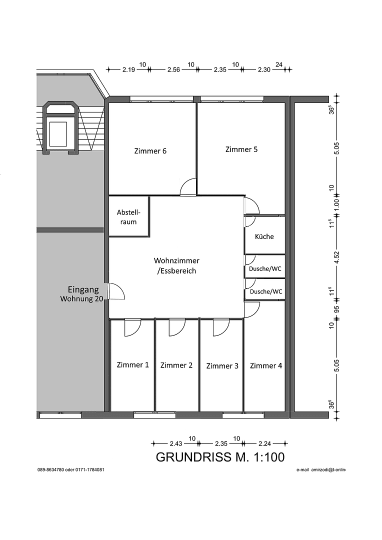 Prenájom bytu 1-izbový 18 m², Landsberger Str. 478, München/Pasing, Bavorsko Prenájom bytu 1-izbový 18 m², Landsberger Str. 478, München/Pasing, Bavorsko