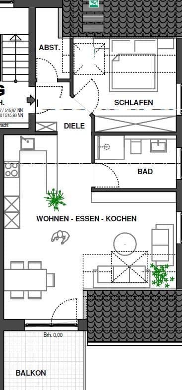Prenájom bytu 2-izbový 59 m², Deggingen, Bádensko-Wurttembersko Prenájom bytu 2-izbový 59 m², Deggingen, Bádensko-Wurttembersko