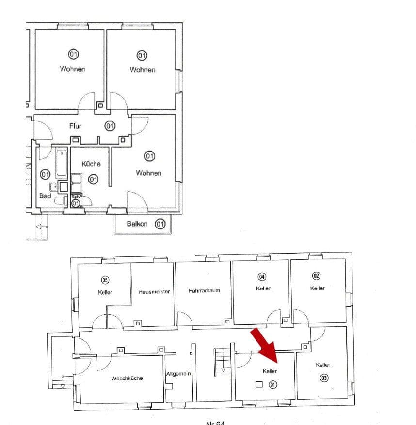 Prenájom bytu 3-izbový 65 m², Brunnenstr, 64, Koblenz - Stolzenfels Kripp, Porýnie-Falcko Prenájom bytu 3-izbový 65 m², Brunnenstr, 64, Koblenz - Stolzenfels Kripp, Porýnie-Falcko