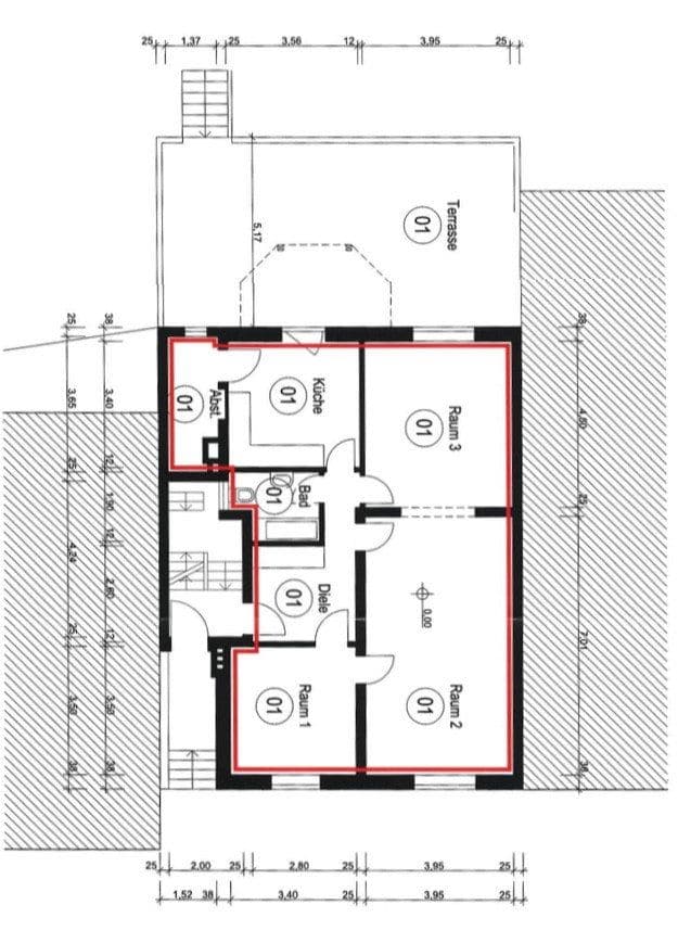 Prenájom bytu 3-izbový 110 m², Hamburg, Hamburg Prenájom bytu 3-izbový 110 m², Hamburg, Hamburg