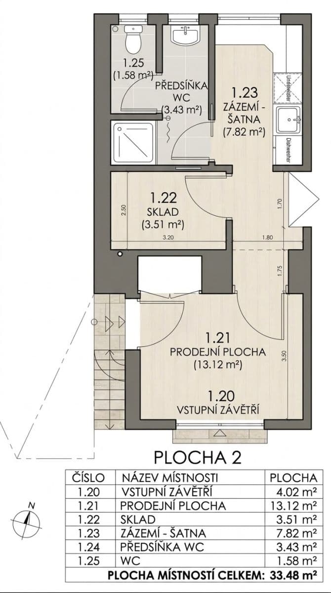 Prenájom nebytového priestoru 34 m², Hybešova, Brno, Jihomoravský kraj Prenájom nebytového priestoru 34 m², Hybešova, Brno, Jihomoravský kraj
