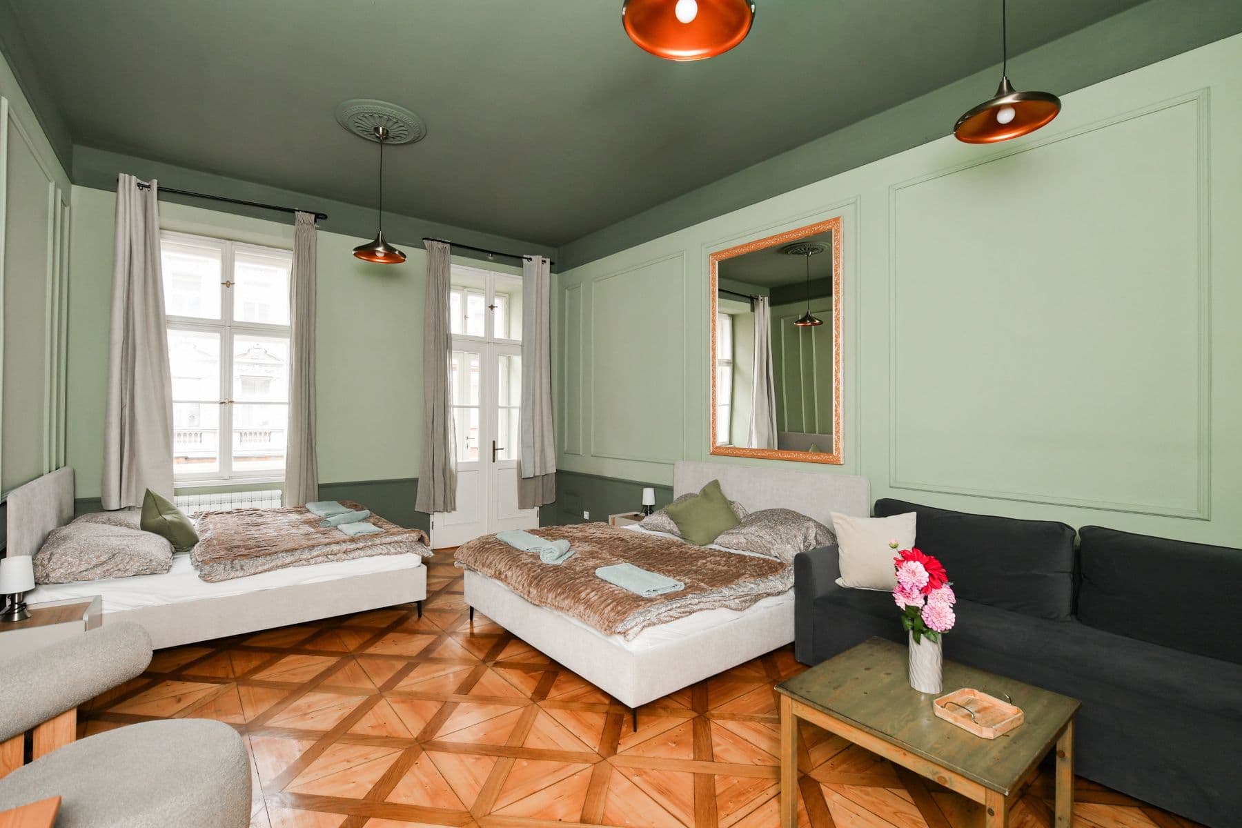 Prenájom bytu 61 m², Žitná, Praha, Praha Prenájom bytu 61 m², Žitná, Praha, Praha