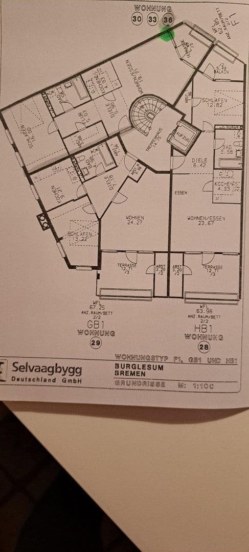 Predaj bytu 2-izbový 63 m², Bremen - Burg Lesum, Brémy Predaj bytu 2-izbový 63 m², Bremen - Burg Lesum, Brémy