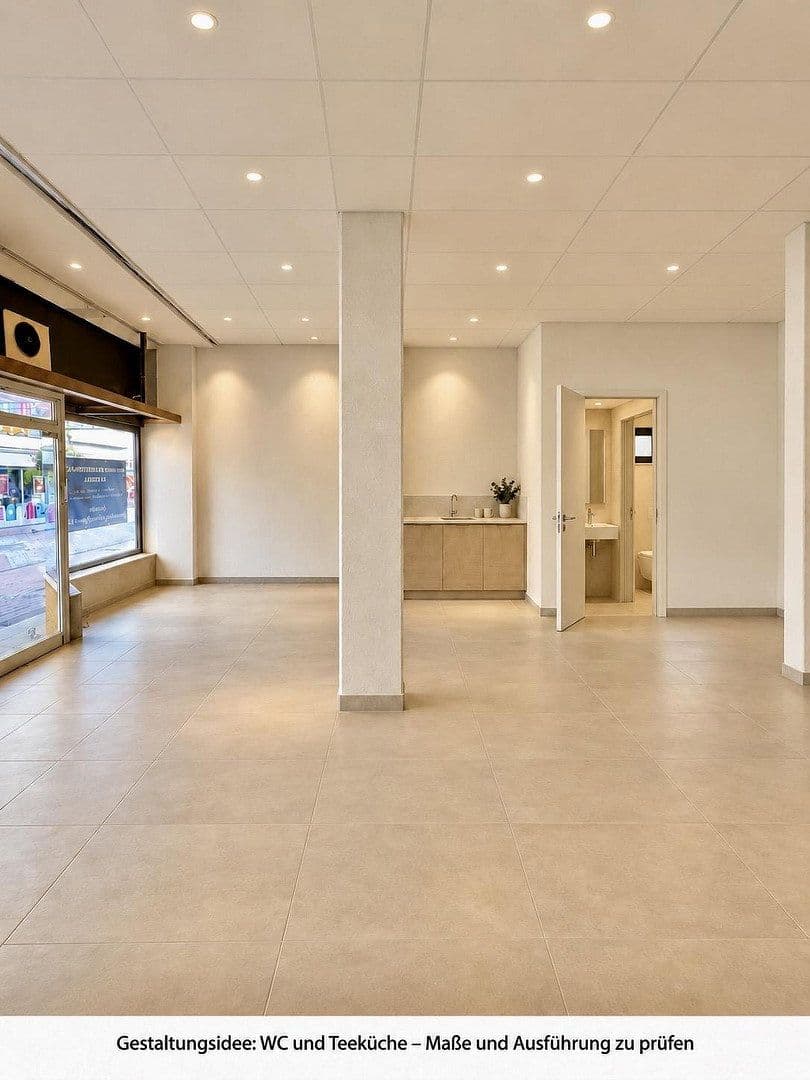 Prenájom nebytového priestoru 130 m², Bochumer Straße 36, Essen, Severné Porýnie - Westfálsko Prenájom nebytového priestoru 130 m², Bochumer Straße 36, Essen, Severné Porýnie - Westfálsko
