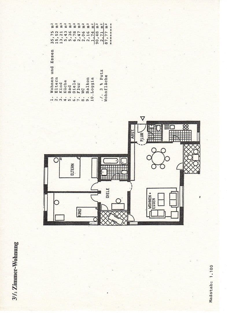 Prenájom bytu 3-izbový 88 m², Wörth am Rhein, Porýnie-Falcko Prenájom bytu 3-izbový 88 m², Wörth am Rhein, Porýnie-Falcko