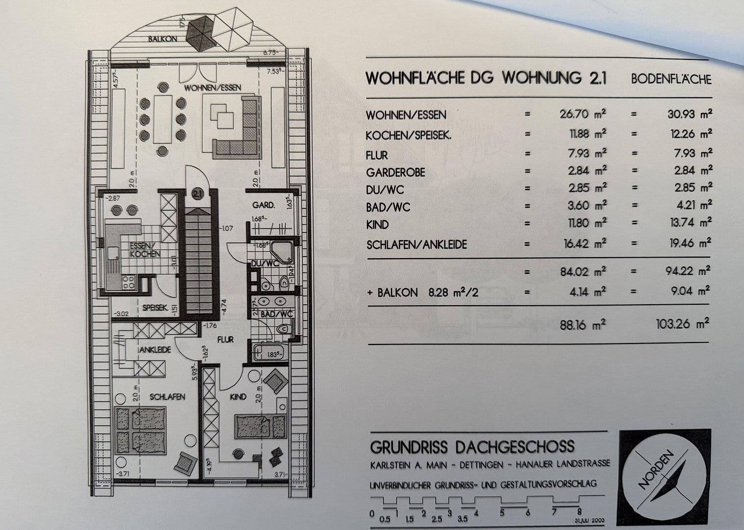 Prenájom bytu 3-izbový 88 m², Hanauer Landstraße 60a, Karlstein am Main, Bavorsko Prenájom bytu 3-izbový 88 m², Hanauer Landstraße 60a, Karlstein am Main, Bavorsko