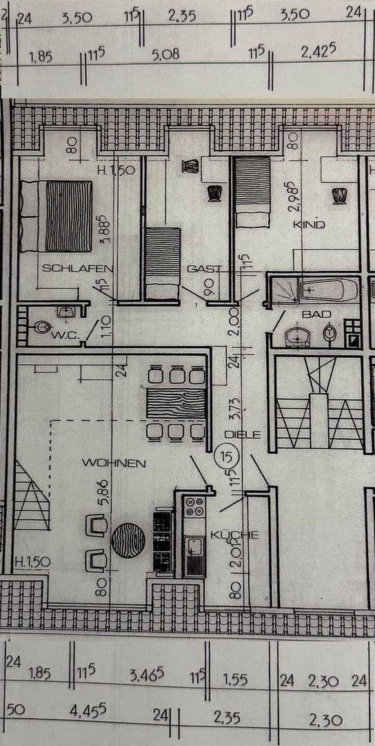 Predaj bytu 5-izbový 129 m², Wülfrath, Severné Porýnie - Westfálsko Predaj bytu 5-izbový 129 m², Wülfrath, Severné Porýnie - Westfálsko