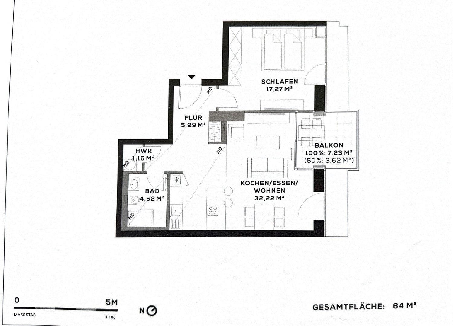 Predaj bytu 2-izbový 64 m², Altonaer Straße 21, Berlin, Berlín Predaj bytu 2-izbový 64 m², Altonaer Straße 21, Berlin, Berlín
