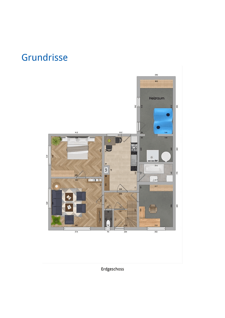 Predaj domu 245 m², pozemok 338 m², Gräfendorf, Bavorsko Predaj domu 245 m², pozemok 338 m², Gräfendorf, Bavorsko