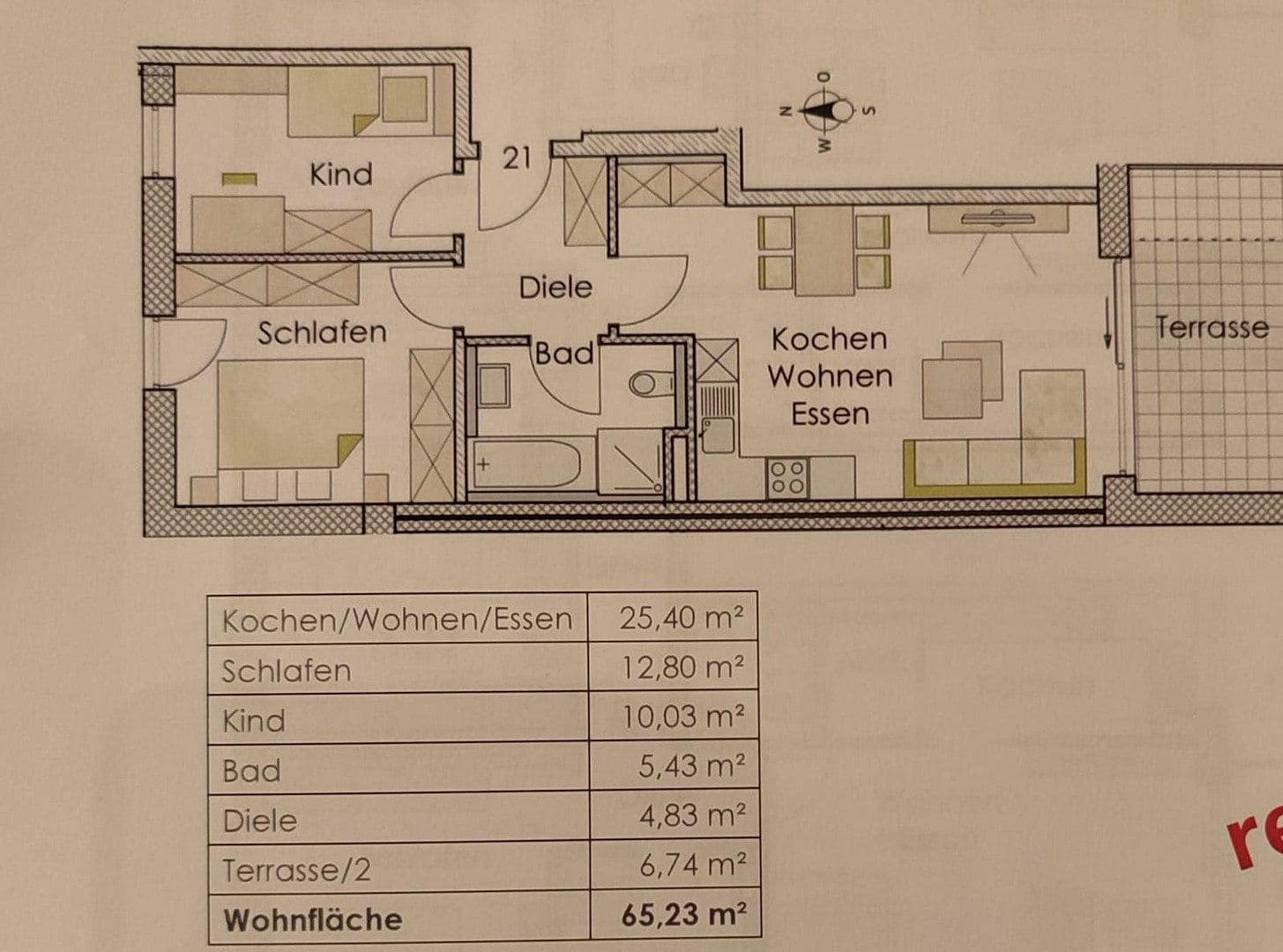Prenájom bytu 3-izbový 65 m², Erhard-Prunner-Str. 23b, Markt Indersdorf, Bavorsko Prenájom bytu 3-izbový 65 m², Erhard-Prunner-Str. 23b, Markt Indersdorf, Bavorsko