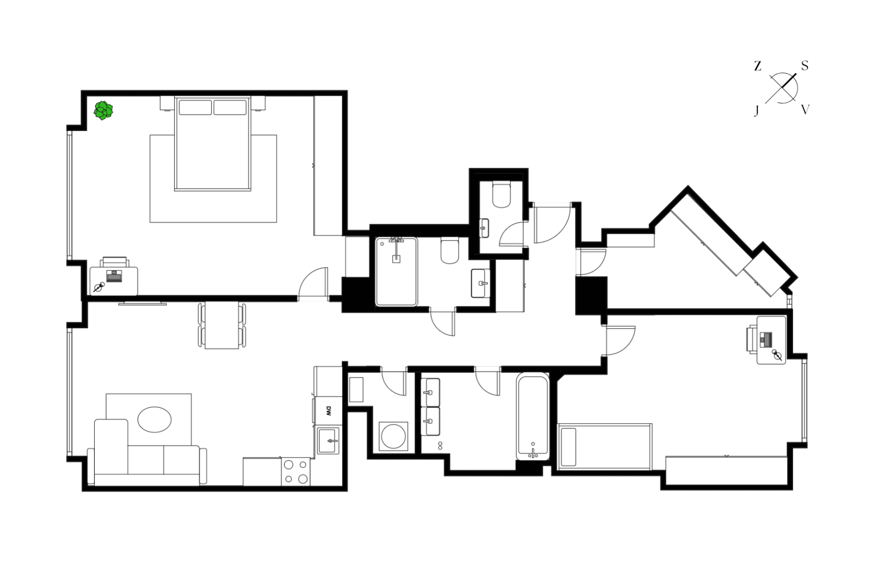 Predaj bytu 3-izbový 94 m², Na dolinách, Praha, Praha Predaj bytu 3-izbový 94 m², Na dolinách, Praha, Praha