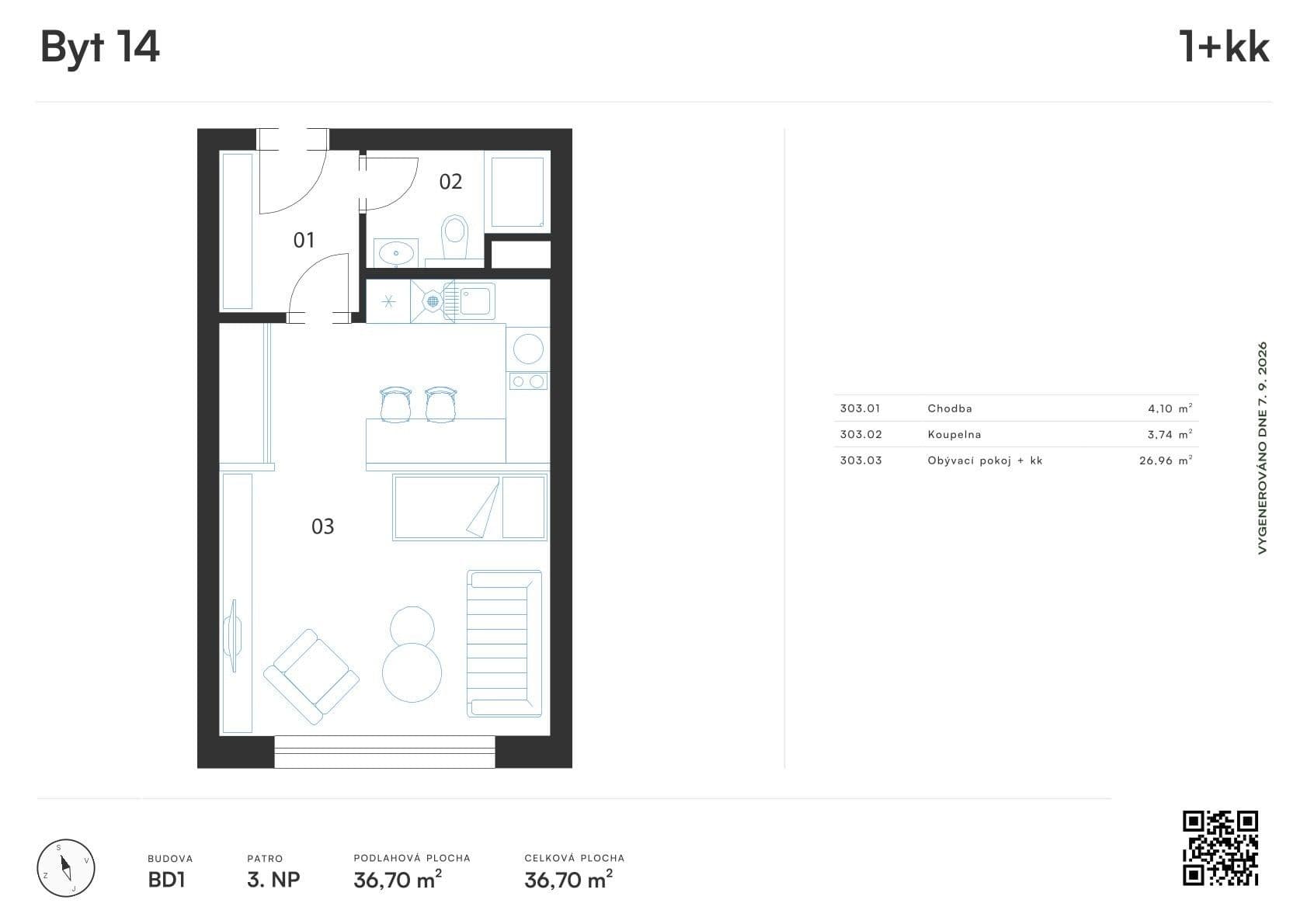 Predaj bytu 1-izbový 37 m², Resslova, Plzeň, Plzeňský kraj Predaj bytu 1-izbový 37 m², Resslova, Plzeň, Plzeňský kraj