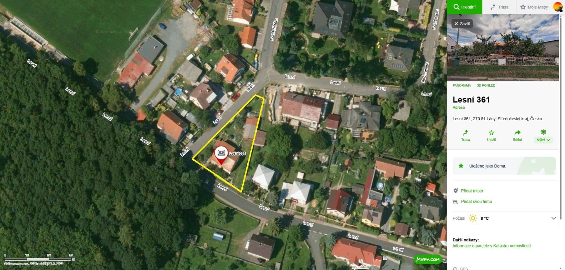 Predaj domu 104 m², pozemok 896 m², Lesní, Lány, Středočeský kraj Predaj domu 104 m², pozemok 896 m², Lesní, Lány, Středočeský kraj