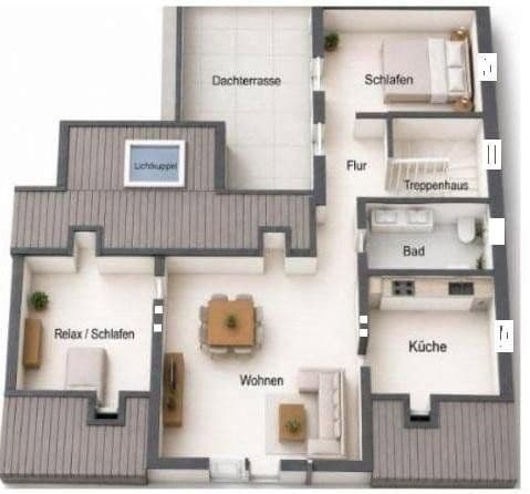 Prenájom bytu 2-izbový 80 m², Kreuzgasse 24, Usingen, Hesensko Prenájom bytu 2-izbový 80 m², Kreuzgasse 24, Usingen, Hesensko