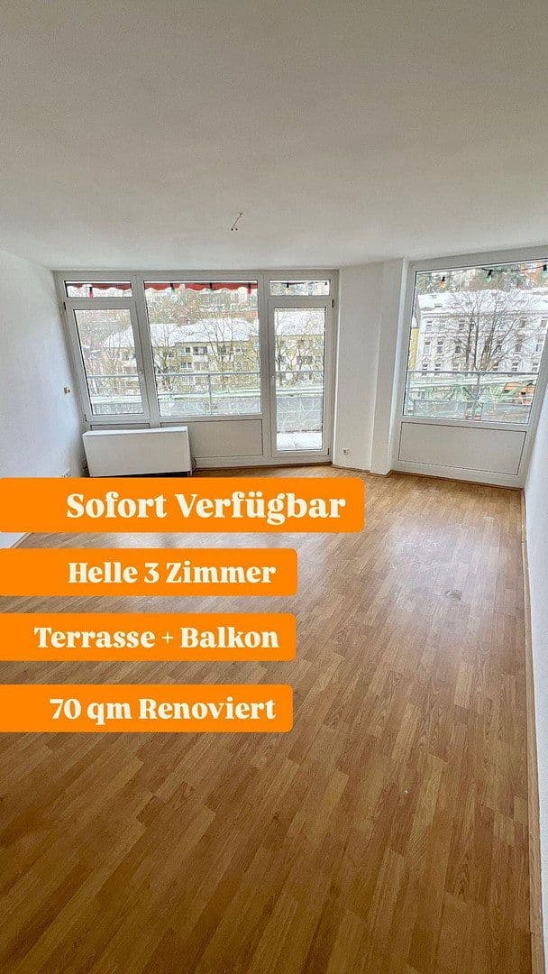 Prenájom bytu 3-izbový 70 m², Am Brögel 4, Wuppertal, Severné Porýnie - Westfálsko Prenájom bytu 3-izbový 70 m², Am Brögel 4, Wuppertal, Severné Porýnie - Westfálsko