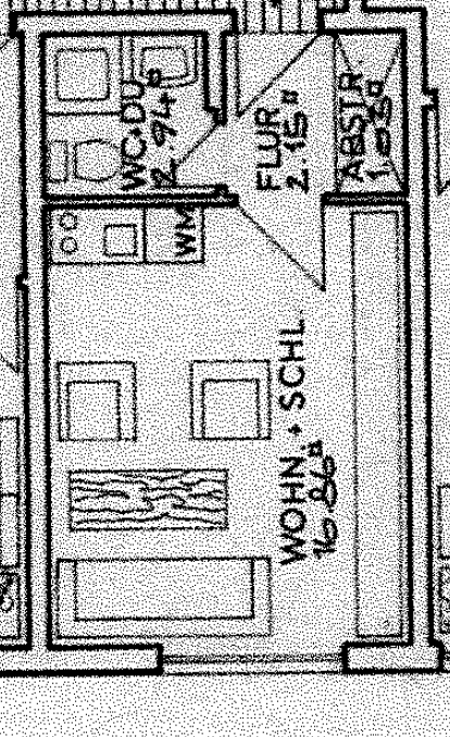 Prenájom bytu 1-izbový 23 m², Mühlhauser Str. 4, Staufen im Breisgau, Bádensko-Wurttembersko Prenájom bytu 1-izbový 23 m², Mühlhauser Str. 4, Staufen im Breisgau, Bádensko-Wurttembersko