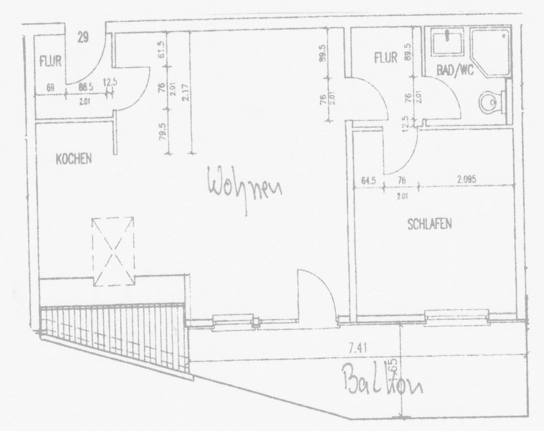 Prenájom bytu 2-izbový 53 m², Berneckerstr. 1, Bochum, Severné Porýnie - Westfálsko Prenájom bytu 2-izbový 53 m², Berneckerstr. 1, Bochum, Severné Porýnie - Westfálsko