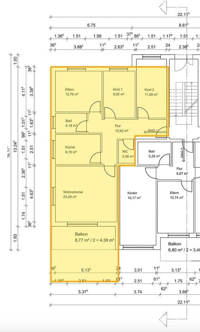 Predaj bytu 4-izbový 92 m², Ginsheim-Gustavsburg, Hesensko Predaj bytu 4-izbový 92 m², Ginsheim-Gustavsburg, Hesensko