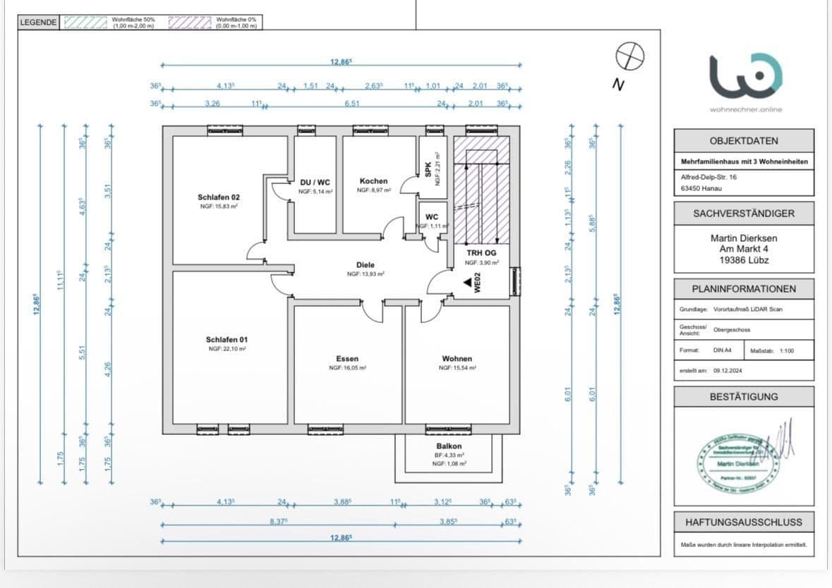 Prenájom bytu 4-izbový 102 m², Alfred-Delp-Straße 16, Hanau, Hesensko Prenájom bytu 4-izbový 102 m², Alfred-Delp-Straße 16, Hanau, Hesensko
