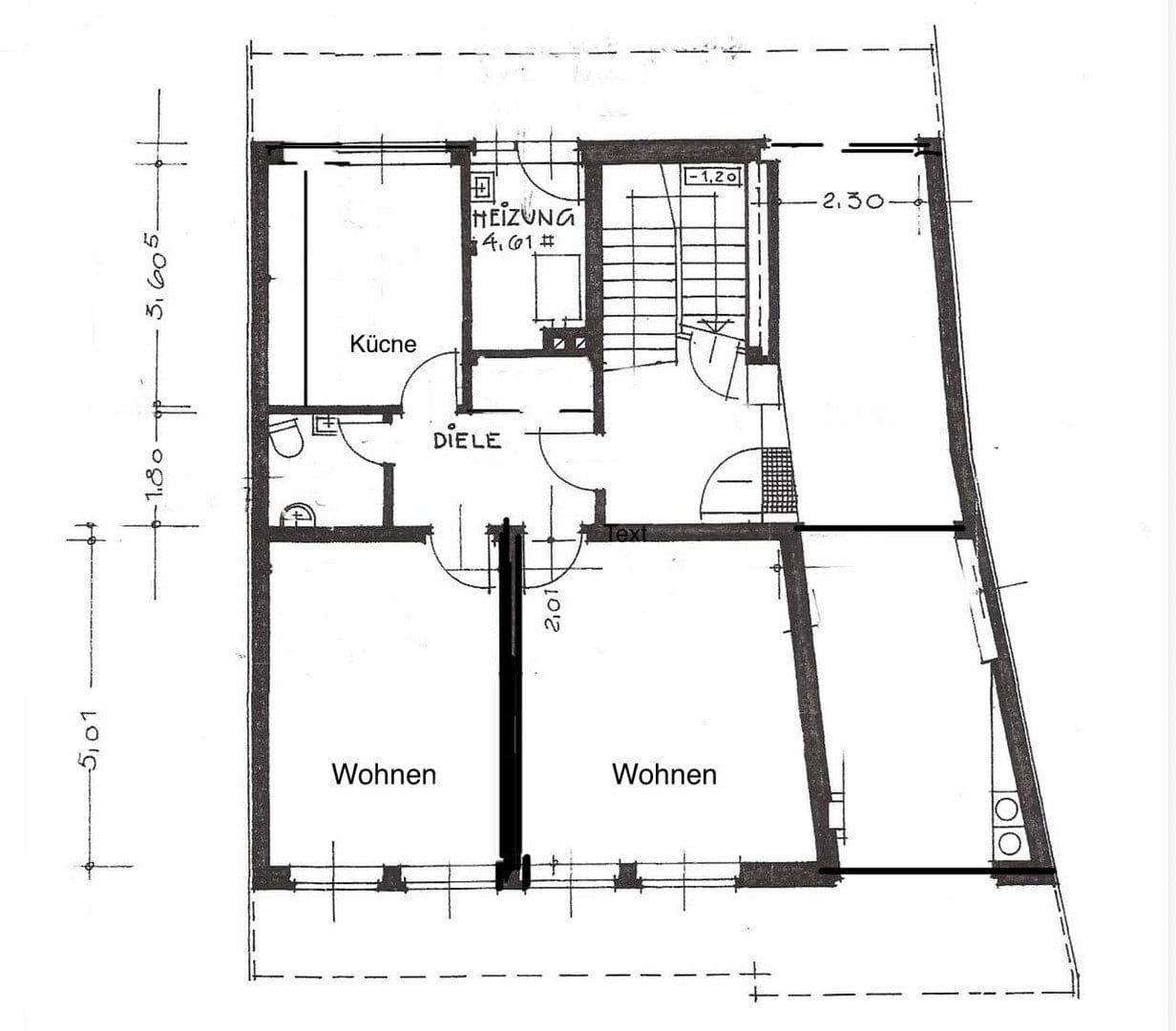Prenájom bytu 2-izbový 64 m², Kompaniestraße 13, Flensburg, Šlezvicko-Holštajnsko Prenájom bytu 2-izbový 64 m², Kompaniestraße 13, Flensburg, Šlezvicko-Holštajnsko