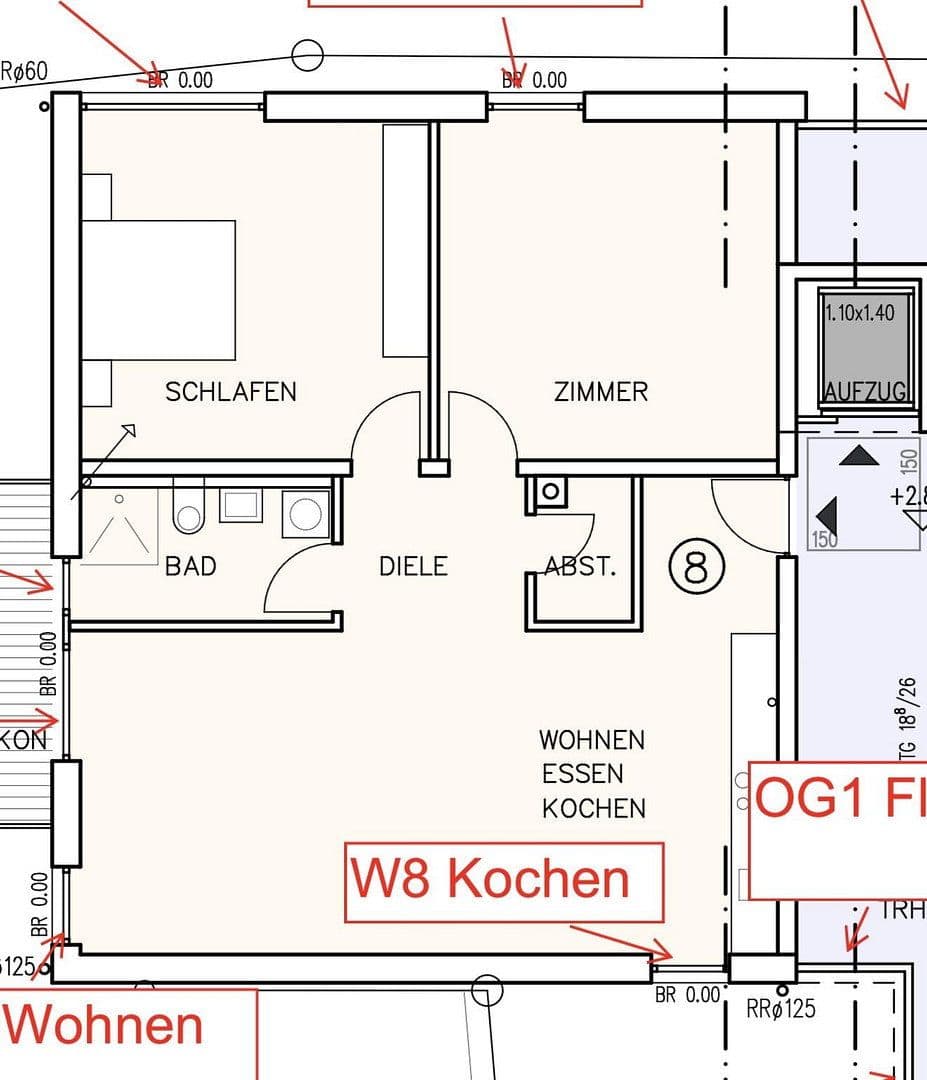 Prenájom bytu 3-izbový 96 m², Rote Haldeweg 18, Rosenfeld, Bádensko-Wurttembersko Prenájom bytu 3-izbový 96 m², Rote Haldeweg 18, Rosenfeld, Bádensko-Wurttembersko