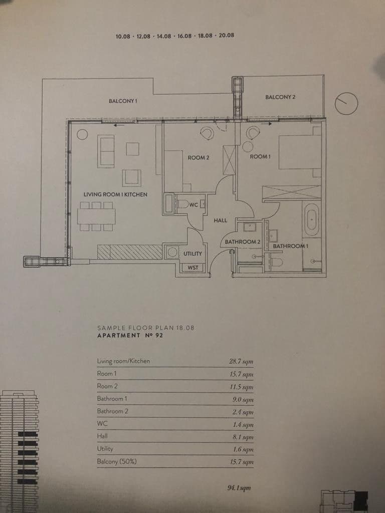 Predaj bytu 3-izbový 94 m², Frankfurt am Main, Hesensko Predaj bytu 3-izbový 94 m², Frankfurt am Main, Hesensko