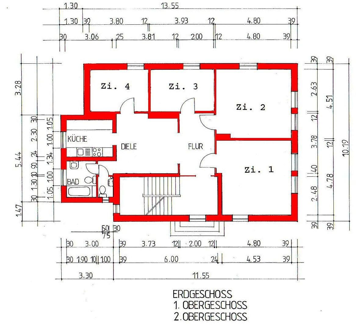 Prenájom bytu 1-izbový 22 m², Brenner Straße 14, Weimar, Durínsko Prenájom bytu 1-izbový 22 m², Brenner Straße 14, Weimar, Durínsko