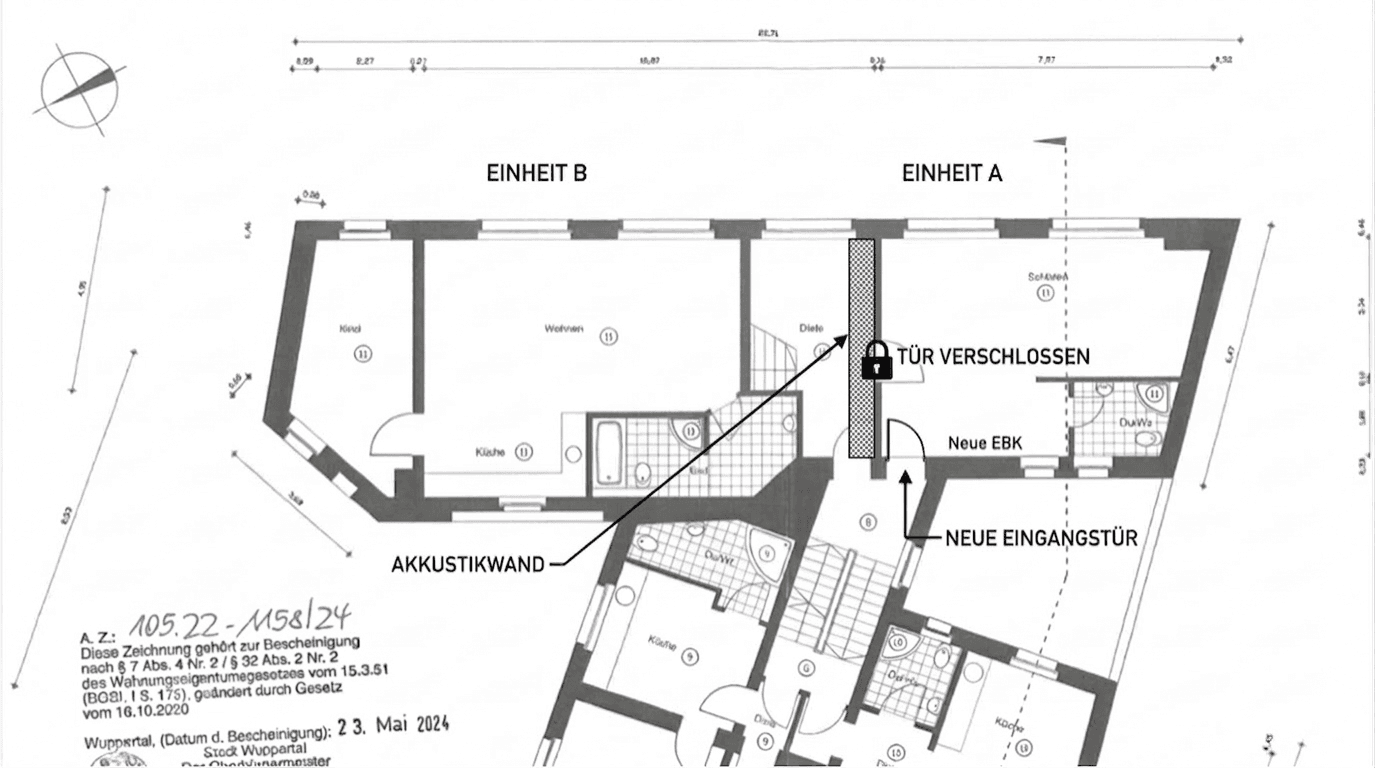 Prenájom bytu 2-izbový 76 m², Mühlenweg 58, Wuppertal, Severné Porýnie - Westfálsko Prenájom bytu 2-izbový 76 m², Mühlenweg 58, Wuppertal, Severné Porýnie - Westfálsko