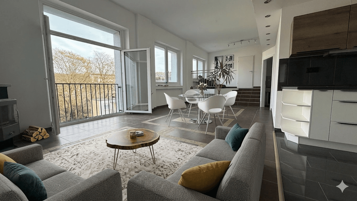 Prenájom bytu 2-izbový 76 m², Mühlenweg 58, Wuppertal, Severné Porýnie - Westfálsko Prenájom bytu 2-izbový 76 m², Mühlenweg 58, Wuppertal, Severné Porýnie - Westfálsko