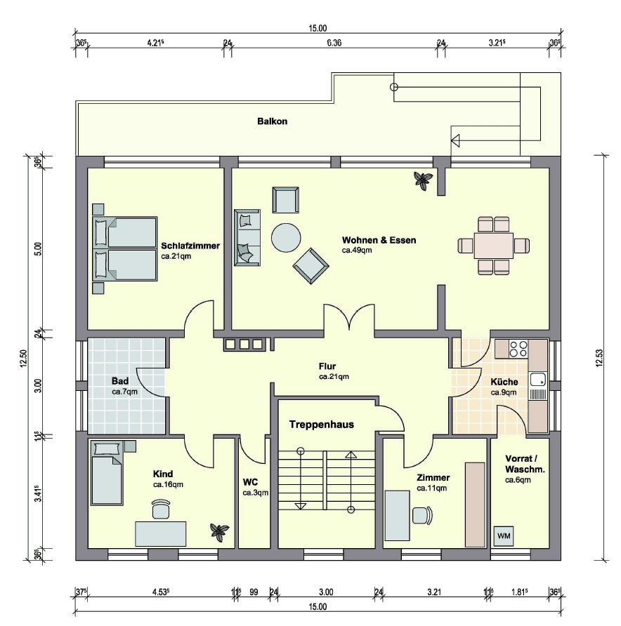 Prenájom bytu 4-izbový 155 m², Gartenstraße 15, Bad Segeberg, Šlezvicko-Holštajnsko Prenájom bytu 4-izbový 155 m², Gartenstraße 15, Bad Segeberg, Šlezvicko-Holštajnsko