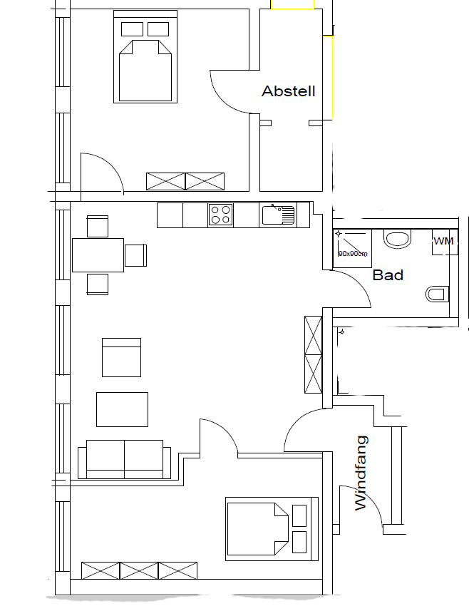 Prenájom bytu 3-izbový 80 m², Süderballig 2, Boren, Šlezvicko-Holštajnsko Prenájom bytu 3-izbový 80 m², Süderballig 2, Boren, Šlezvicko-Holštajnsko