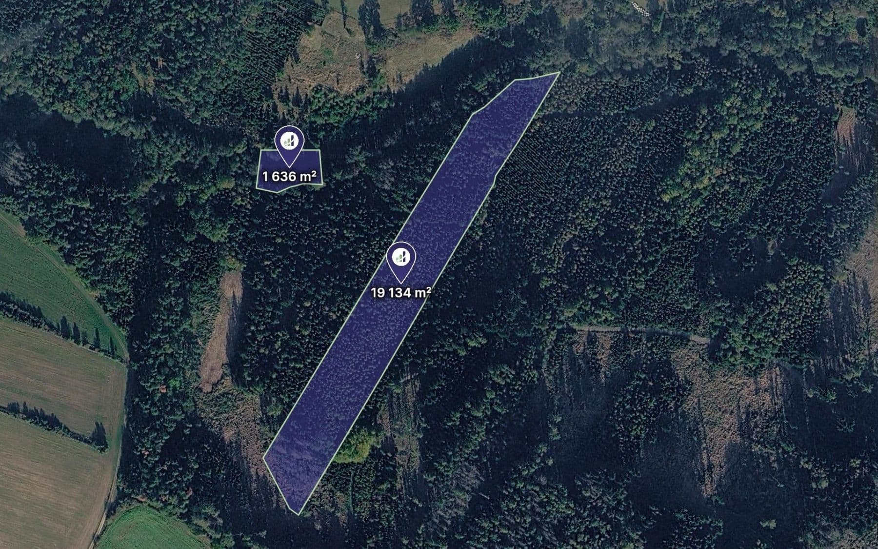 Predaj pozemku 22.679 m², Kladruby, Středočeský kraj Predaj pozemku 22.679 m², Kladruby, Středočeský kraj