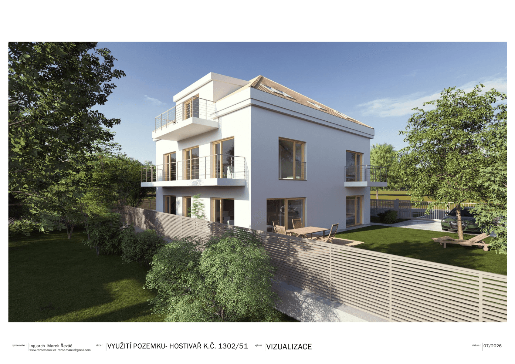 Predaj pozemku 626 m², V Chotejně, Praha, Praha Predaj pozemku 626 m², V Chotejně, Praha, Praha