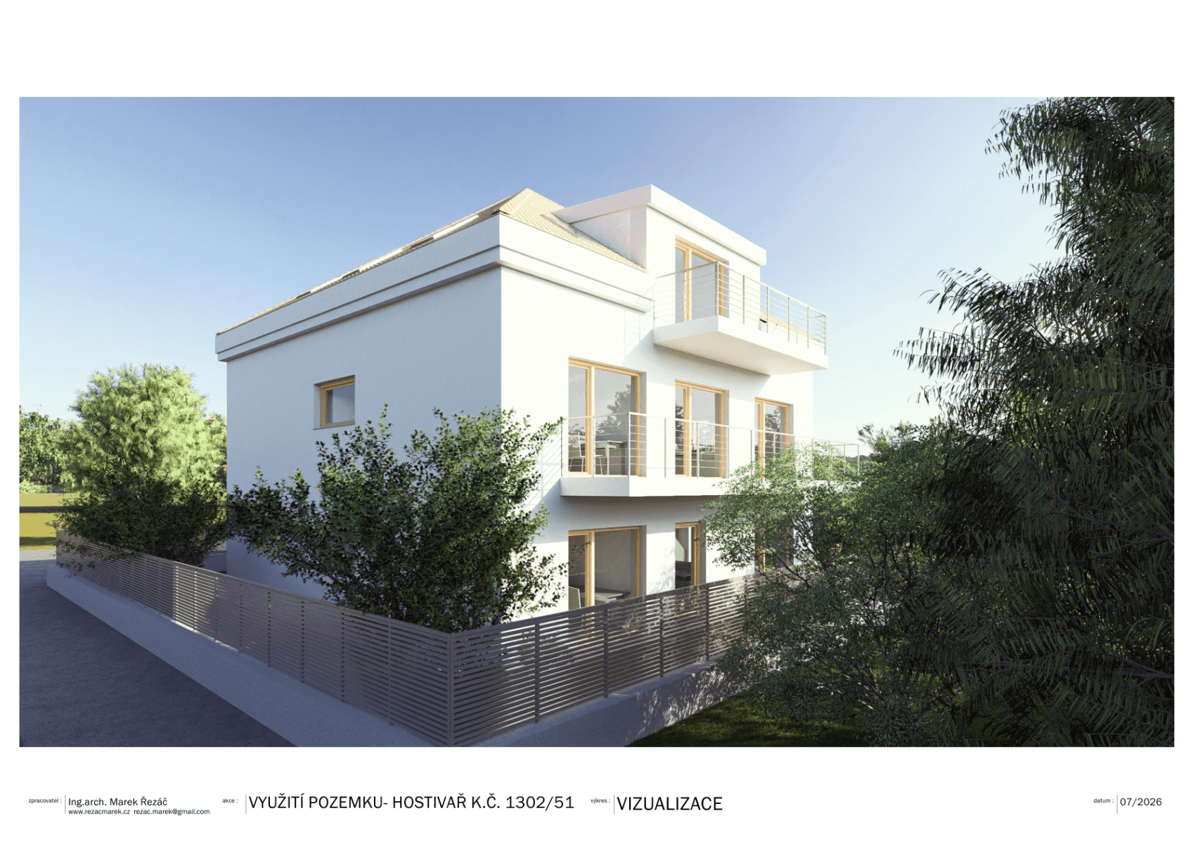 Predaj pozemku 626 m², V Chotejně, Praha, Praha Predaj pozemku 626 m², V Chotejně, Praha, Praha