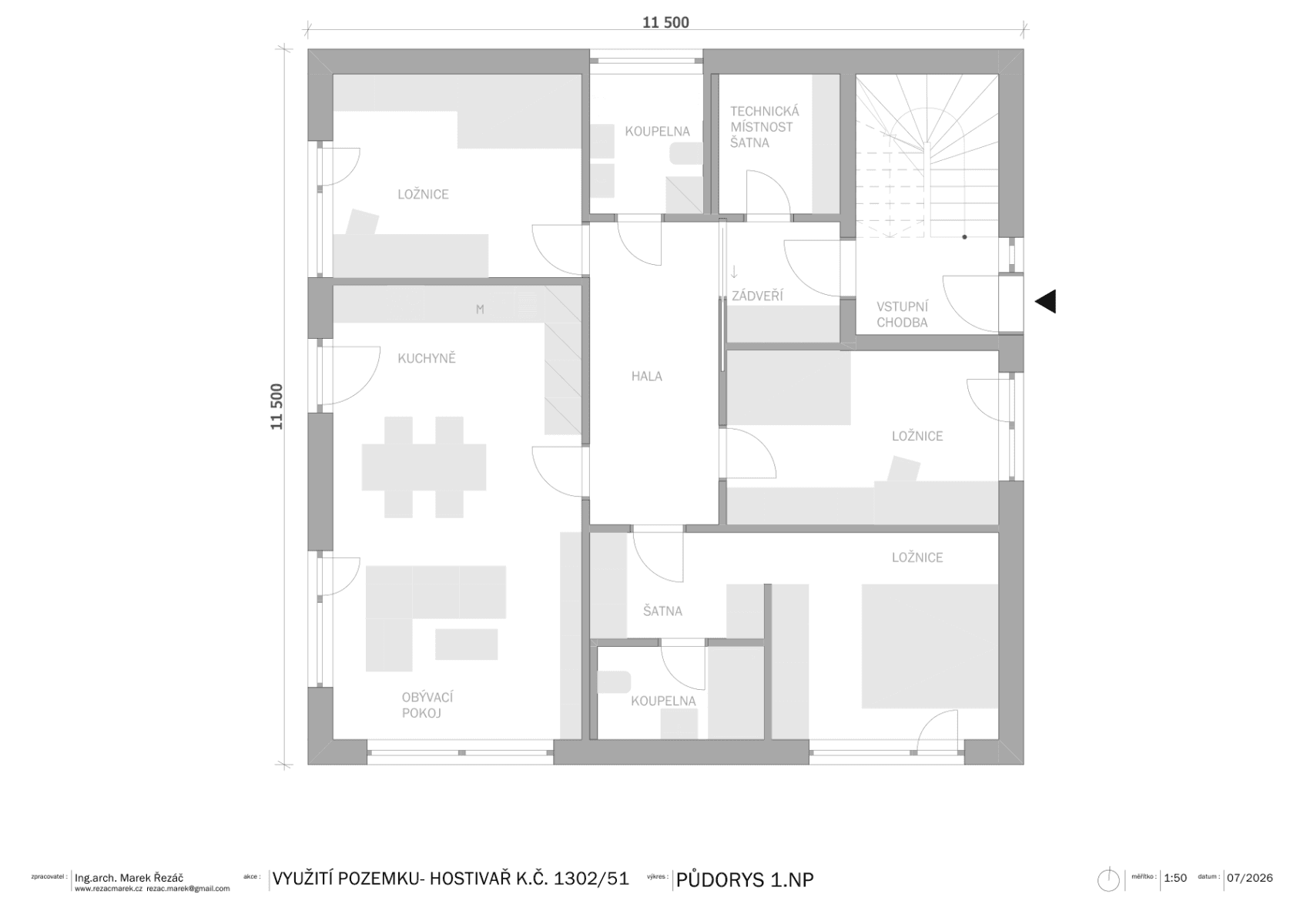 Predaj pozemku 626 m², V Chotejně, Praha, Praha Predaj pozemku 626 m², V Chotejně, Praha, Praha