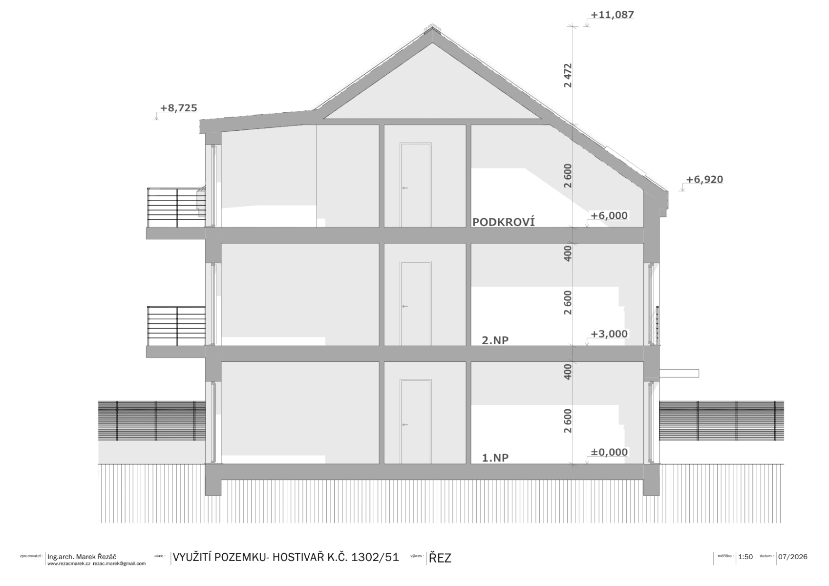 Predaj pozemku 626 m², V Chotejně, Praha, Praha Predaj pozemku 626 m², V Chotejně, Praha, Praha