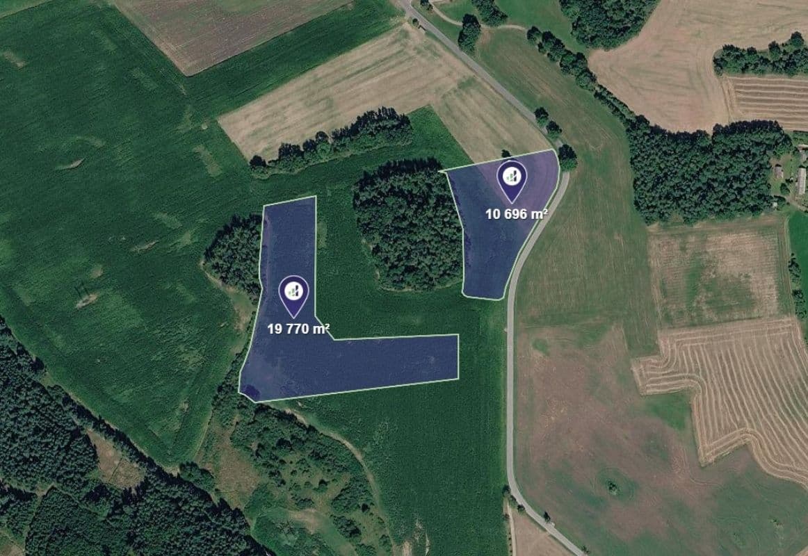 Predaj pozemku 192.872 m², Kovářov, Jihočeský kraj Predaj pozemku 192.872 m², Kovářov, Jihočeský kraj