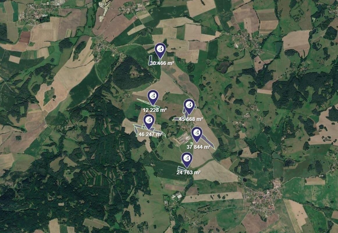 Predaj pozemku 192.872 m², Kovářov, Jihočeský kraj Predaj pozemku 192.872 m², Kovářov, Jihočeský kraj