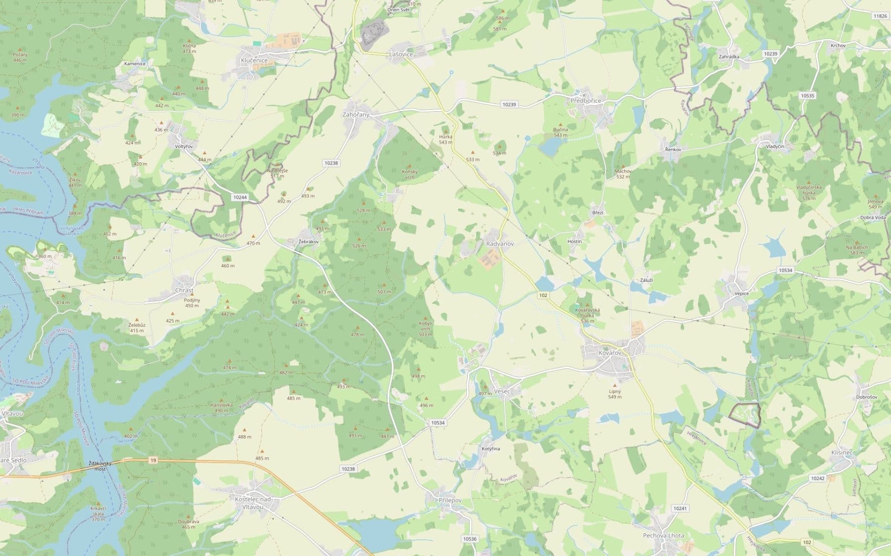 Predaj pozemku 192.872 m², Kovářov, Jihočeský kraj Predaj pozemku 192.872 m², Kovářov, Jihočeský kraj