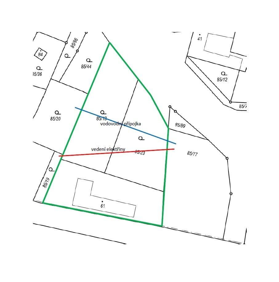 Predaj rekreačného objektu 97 m², pozemok 2.851 m², Hrachoviště, Jihočeský kraj Predaj rekreačného objektu 97 m², pozemok 2.851 m², Hrachoviště, Jihočeský kraj