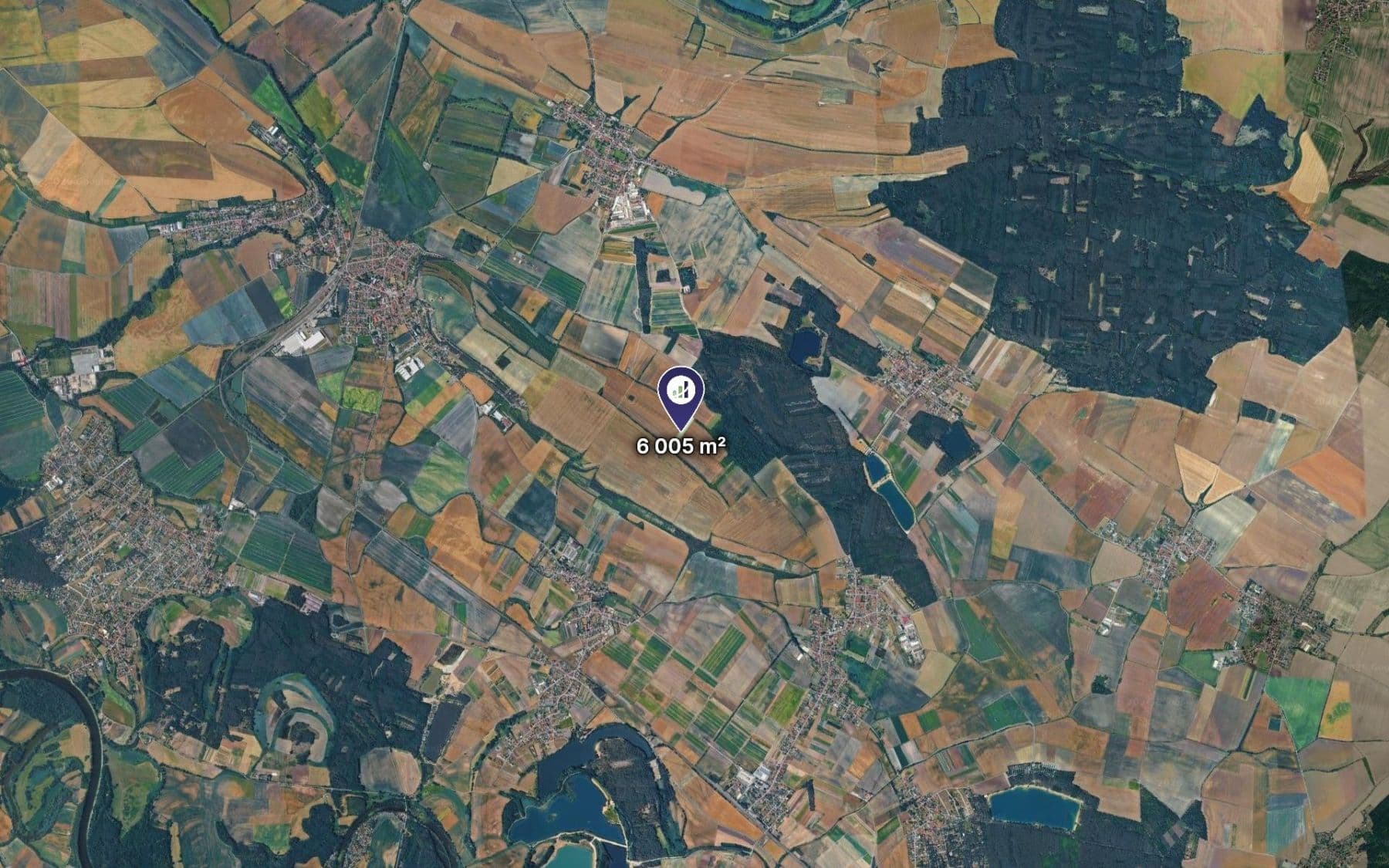 Predaj pozemku 6.005 m², Všetaty, Středočeský kraj Predaj pozemku 6.005 m², Všetaty, Středočeský kraj