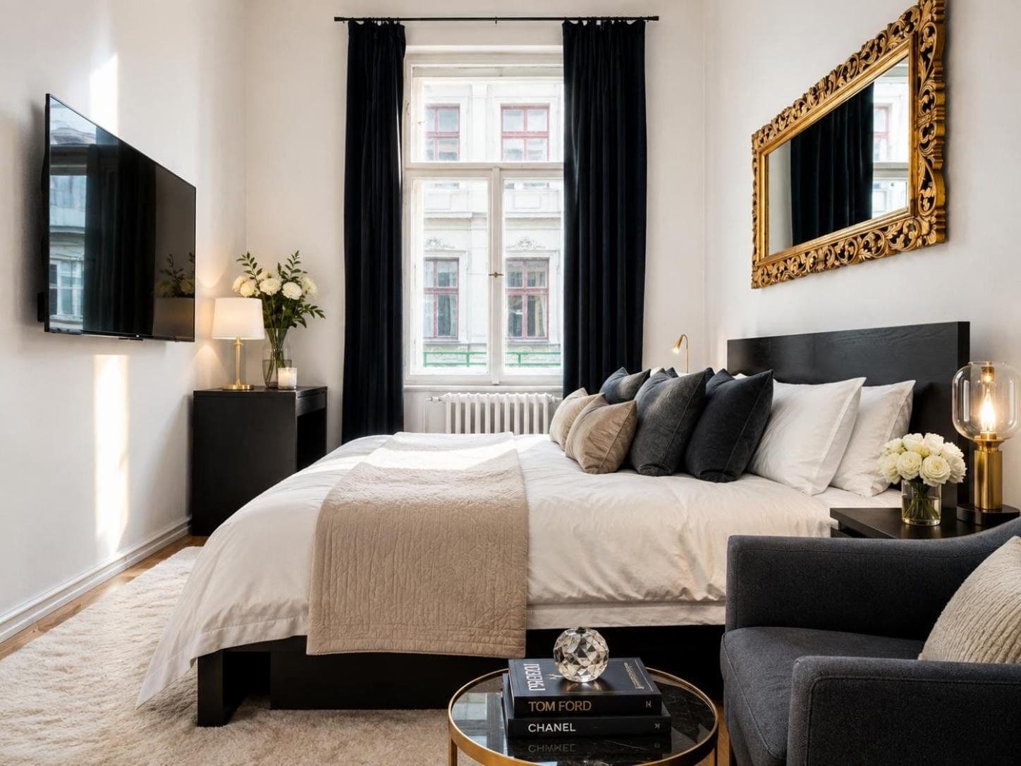 Prenájom bytu 110 m², Ve Smečkách, Praha, Praha Prenájom bytu 110 m², Ve Smečkách, Praha, Praha