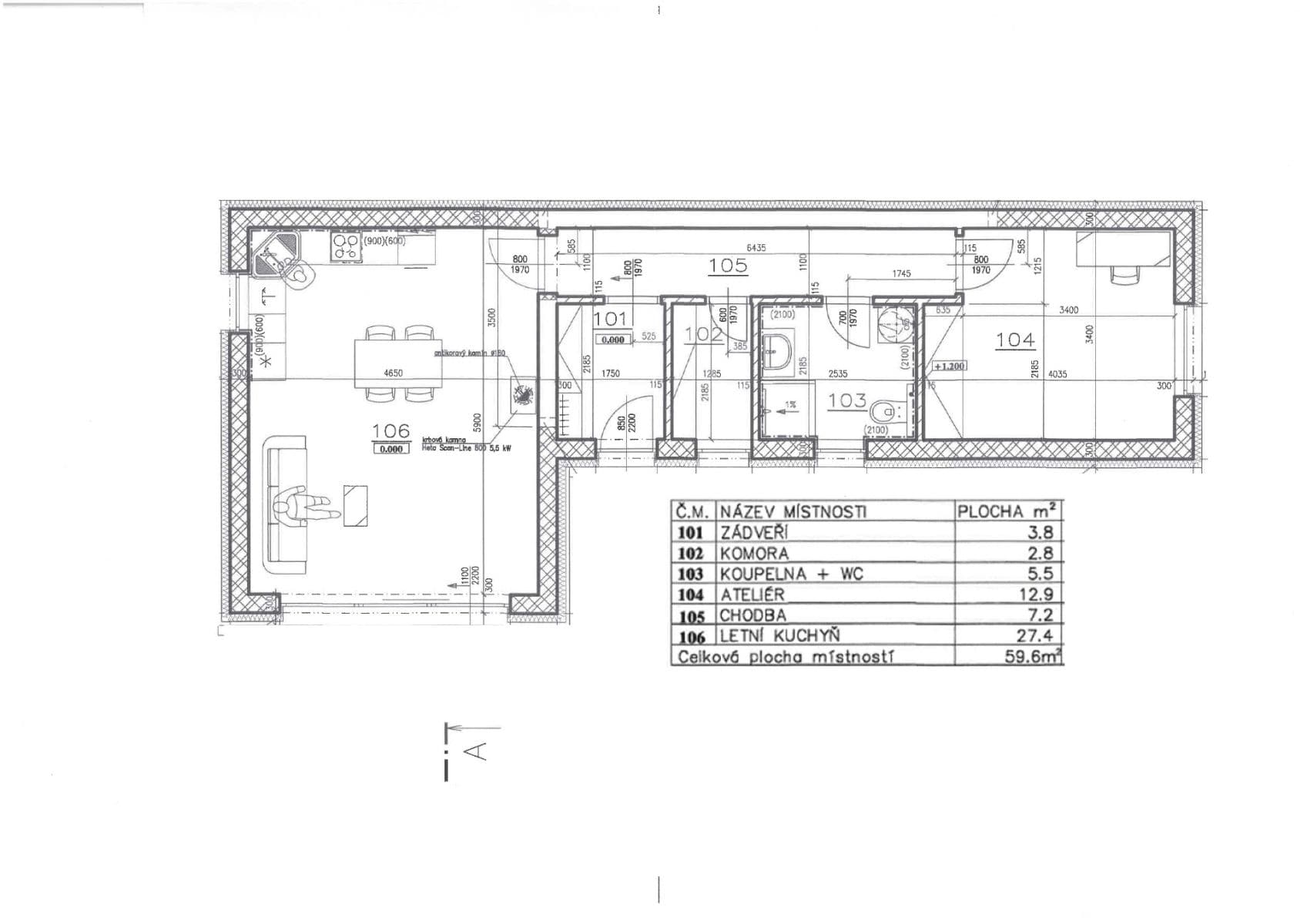 Prenájom bytu 2-izbový 60 m², Zahradní, Horní Bezděkov, Středočeský kraj Prenájom bytu 2-izbový 60 m², Zahradní, Horní Bezděkov, Středočeský kraj