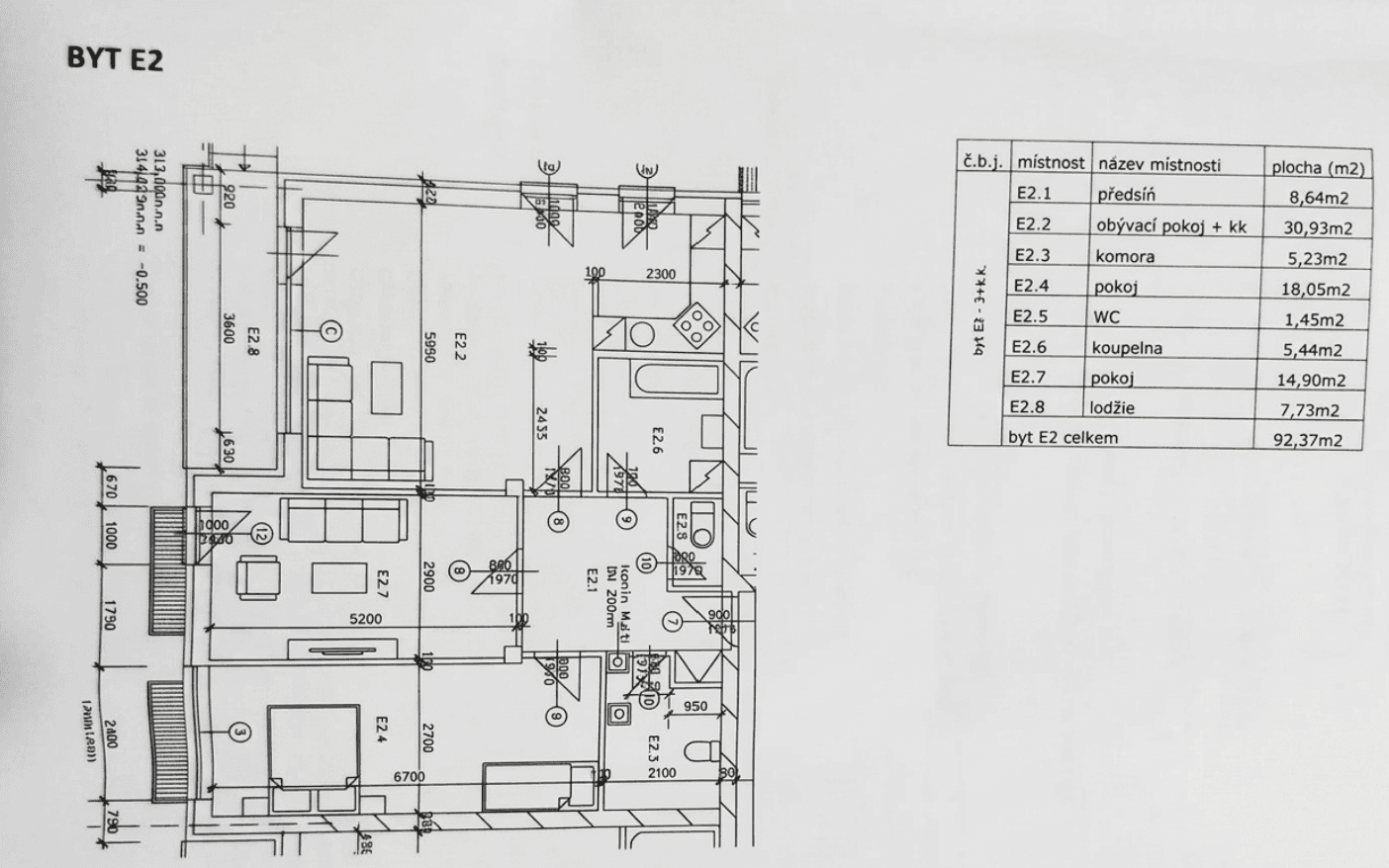 Prenájom bytu 3-izbový 85 m², Za Podjezdem, Praha, Praha Prenájom bytu 3-izbový 85 m², Za Podjezdem, Praha, Praha