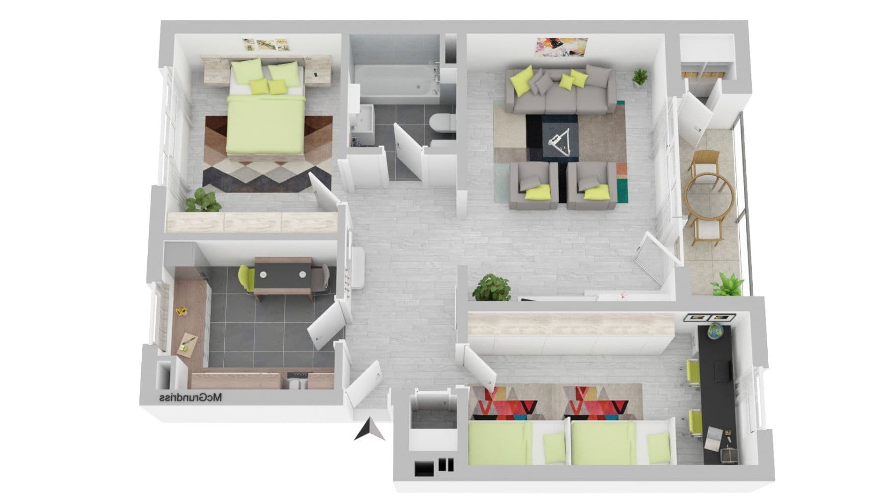 Predaj bytu 3-izbový 77 m², Frank-Wedekind-Straße 00, Wiesbaden, Hesensko Predaj bytu 3-izbový 77 m², Frank-Wedekind-Straße 00, Wiesbaden, Hesensko