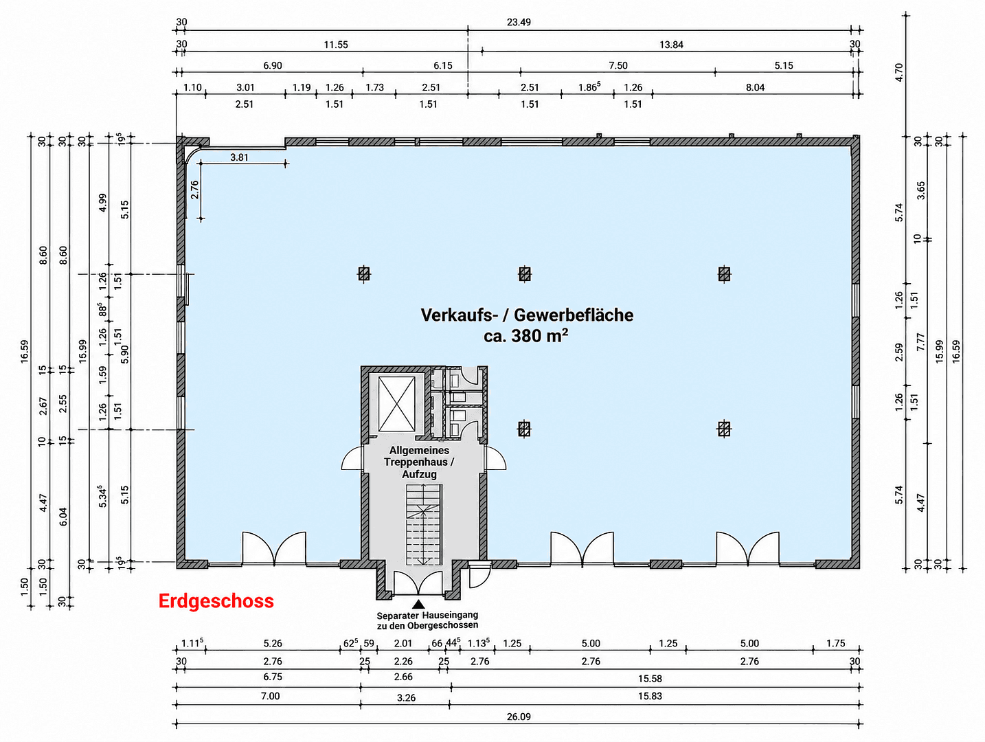 Prenájom nebytového priestoru 380 m², Opalstr. 19, Altdorf, Bavorsko Prenájom nebytového priestoru 380 m², Opalstr. 19, Altdorf, Bavorsko
